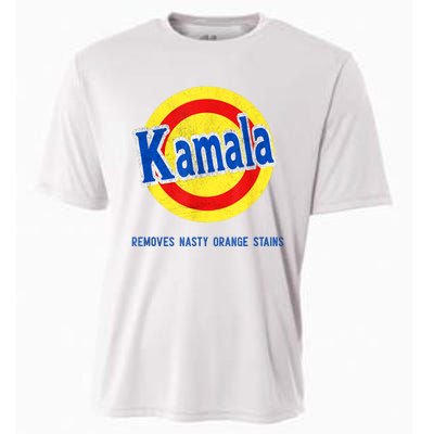 Kamala Removes Nasty Orange Stains Funny Cooling Performance Crew T-Shirt