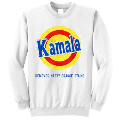 Kamala Removes Nasty Orange Stains Funny Sweatshirt