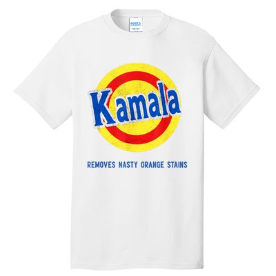 Kamala Removes Nasty Orange Stains Funny Tall T-Shirt