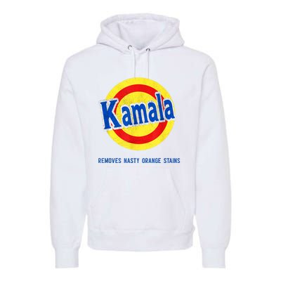 Kamala Removes Nasty Orange Stains Funny Premium Hoodie