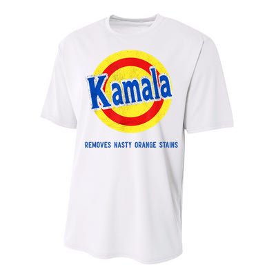 Kamala Removes Nasty Orange Stains Funny Performance Sprint T-Shirt