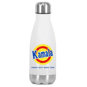 Kamala Removes Nasty Orange Stains Funny Stainless Steel Insulated Water Bottle