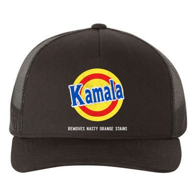 Kamala Removes Nasty Orange Stains Funny Yupoong Adult 5-Panel Trucker Hat