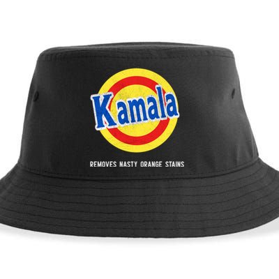 Kamala Removes Nasty Orange Stains Funny Sustainable Bucket Hat