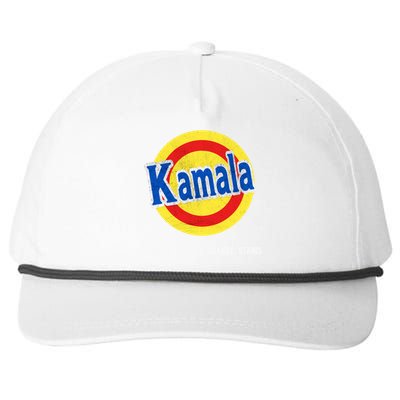 Kamala Removes Nasty Orange Stains Funny Snapback Five-Panel Rope Hat