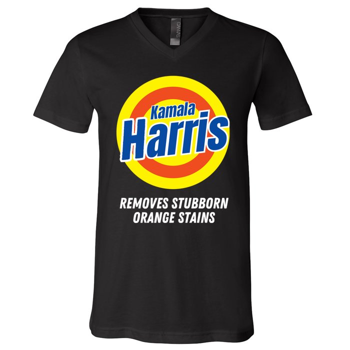 Kamala Removes Nasty Orange Stains V-Neck T-Shirt