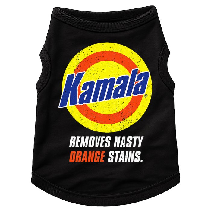 Kamala Removes Nasty Orange Stains Doggie Tank