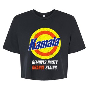 Kamala Removes Nasty Orange Stains Bella+Canvas Jersey Crop Tee