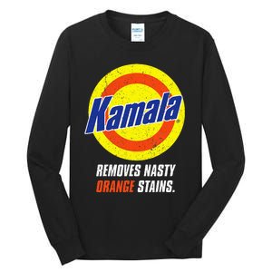 Kamala Removes Nasty Orange Stains Tall Long Sleeve T-Shirt