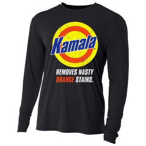 Kamala Removes Nasty Orange Stains Cooling Performance Long Sleeve Crew