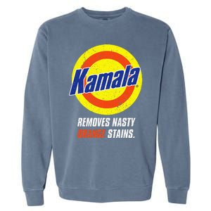 Kamala Removes Nasty Orange Stains Garment-Dyed Sweatshirt