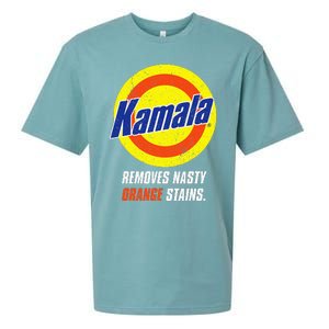 Kamala Removes Nasty Orange Stains Sueded Cloud Jersey T-Shirt