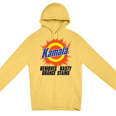 Kamala Removes Nasty Orange Stains Meaningful Gift Premium Pullover Hoodie