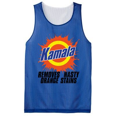 Kamala Removes Nasty Orange Stains Meaningful Gift Mesh Reversible Basketball Jersey Tank