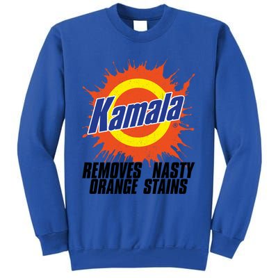 Kamala Removes Nasty Orange Stains Meaningful Gift Tall Sweatshirt