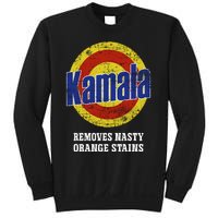 Kamala Removes Nasty Orange Stains Sweatshirt