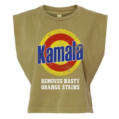 Kamala Removes Nasty Orange Stains Garment-Dyed Women's Muscle Tee