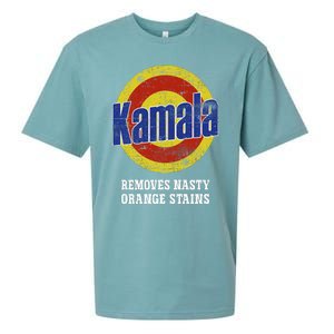 Kamala Removes Nasty Orange Stains Sueded Cloud Jersey T-Shirt