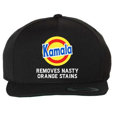 Kamala Removes Nasty Orange Stains Wool Snapback Cap