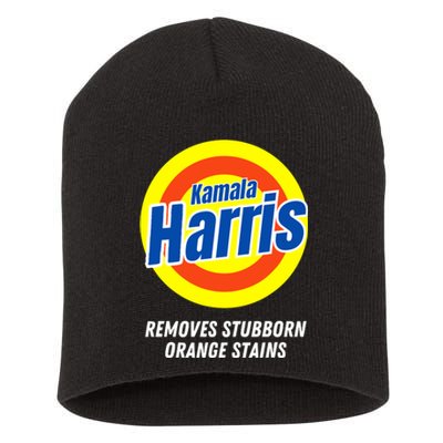 Kamala Removes Nasty Orange Stains Short Acrylic Beanie