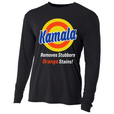 Kamala Removes Nasty Orange Stains Cooling Performance Long Sleeve Crew