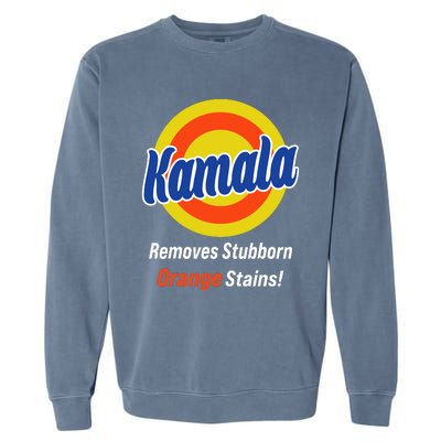 Kamala Removes Nasty Orange Stains Garment-Dyed Sweatshirt