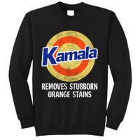 Kamala Removes Nasty Orange Stains Sweatshirt