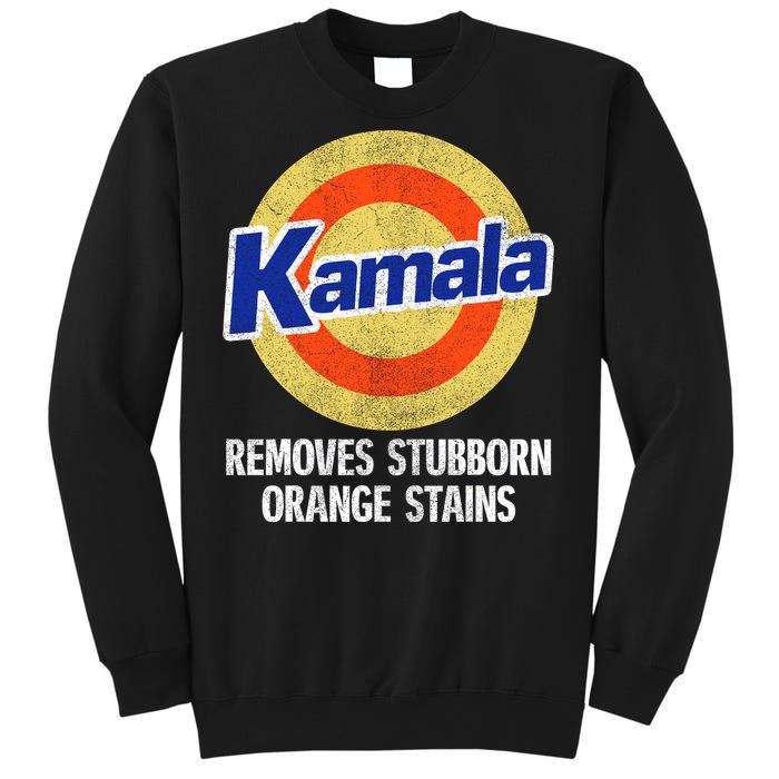 Kamala Removes Nasty Orange Stains Sweatshirt