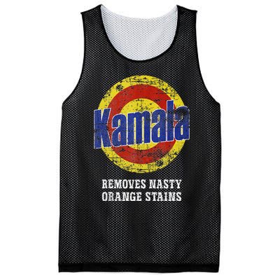 Kamala Removes Nasty Orange Stains Mesh Reversible Basketball Jersey Tank