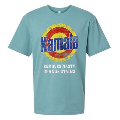 Kamala Removes Nasty Orange Stains Sueded Cloud Jersey T-Shirt