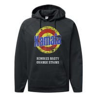 Kamala Removes Nasty Orange Stains Anti Trump 2024 Vote Performance Fleece Hoodie