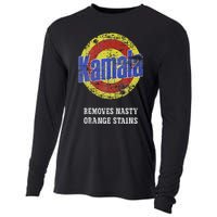 Kamala Removes Nasty Orange Stains Anti Trump 2024 Vote Cooling Performance Long Sleeve Crew