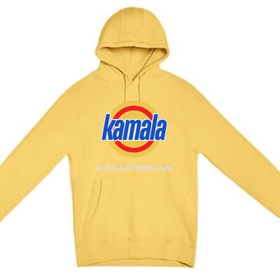 Kamala Removes Nasty Orange Stains Funny Premium Pullover Hoodie