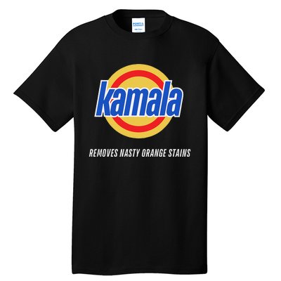 Kamala Removes Nasty Orange Stains Funny Tall T-Shirt