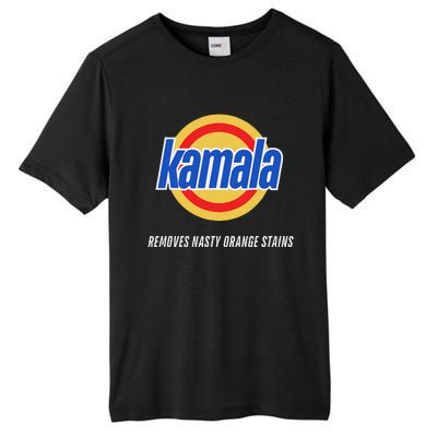 Kamala Removes Nasty Orange Stains Funny Tall Fusion ChromaSoft Performance T-Shirt