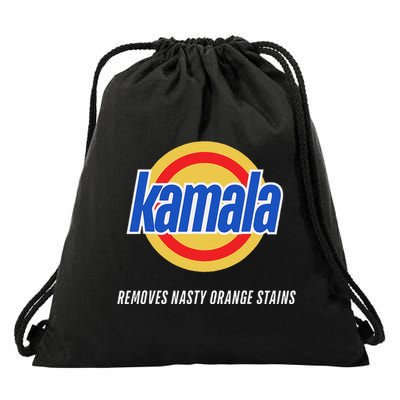 Kamala Removes Nasty Orange Stains Funny Drawstring Bag