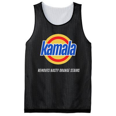 Kamala Removes Nasty Orange Stains Funny Mesh Reversible Basketball Jersey Tank