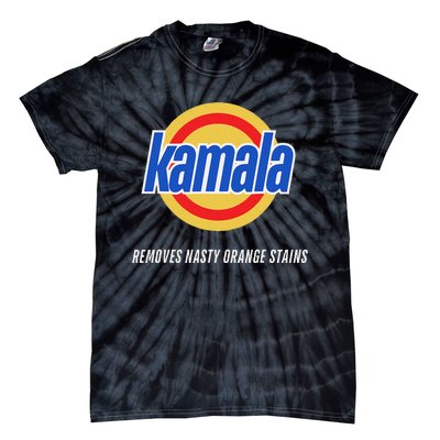 Kamala Removes Nasty Orange Stains Funny Tie-Dye T-Shirt