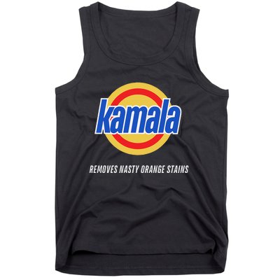 Kamala Removes Nasty Orange Stains Funny Tank Top