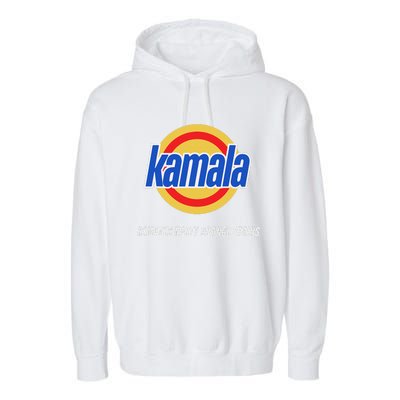 Kamala Removes Nasty Orange Stains Funny Garment-Dyed Fleece Hoodie