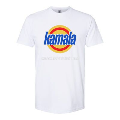 Kamala Removes Nasty Orange Stains Funny Softstyle® CVC T-Shirt