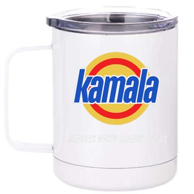 Kamala Removes Nasty Orange Stains Funny 12 oz Stainless Steel Tumbler Cup