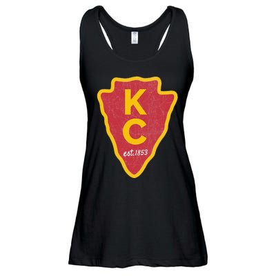 Kc Red Original Red Kansas City Ladies Essential Flowy Tank