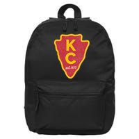 Kc Red Original Red Kansas City 16 in Basic Backpack