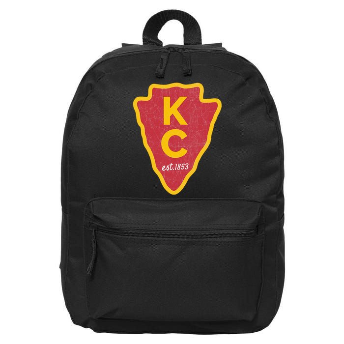 Kc Red Original Red Kansas City 16 in Basic Backpack