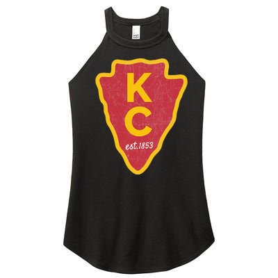 Kc Red Original Red Kansas City Women's Perfect Tri Rocker Tank