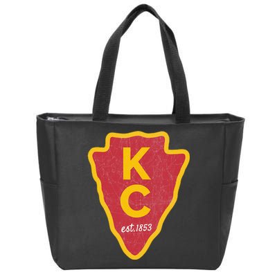 Kc Red Original Red Kansas City Zip Tote Bag