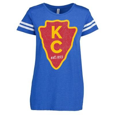 Kc Red Original Red Kansas City Enza Ladies Jersey Football T-Shirt