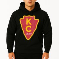 Kc Red Original Red Kansas City Kc Unique Est 1853 Kc Local Hoodie