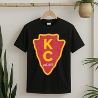 Kc Red Original Red Kansas City Kc Unique Est 1853 Kc Local T-Shirt